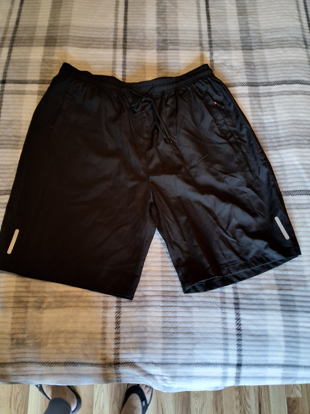 Men's Black Athletic Shorts